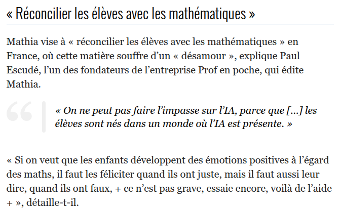 Projet prof en poche - CHARENTE LIBRE