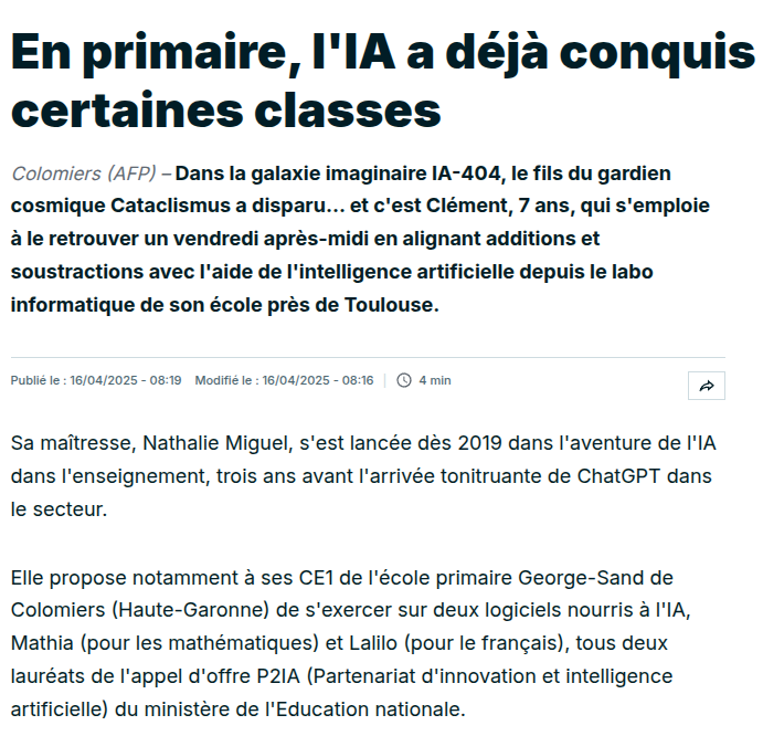 Projet prof en poche - FRANCE 24